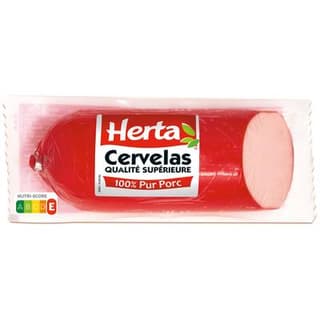 Herta Cervelas 100% Pur Porc, 400g