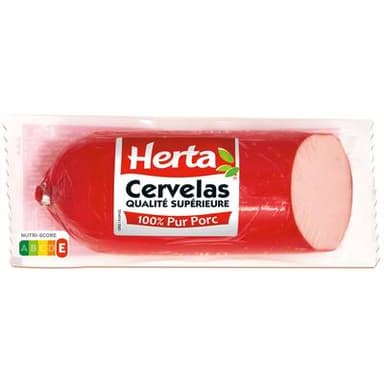 Herta Cervelas 100% Pur Porc, 400g