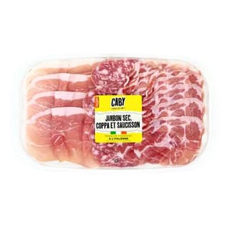Caby Plateau Trio de Charcuterie Italienne, 120g