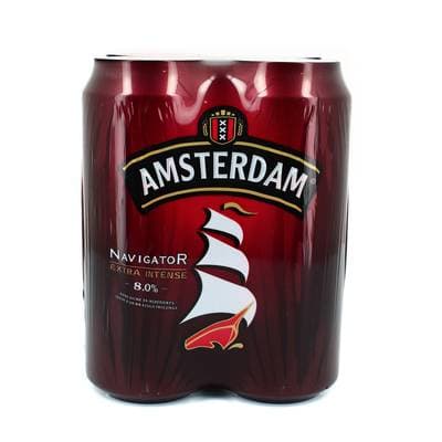 Amsterdam navigator Bière blonde 8°4, 4x50cl