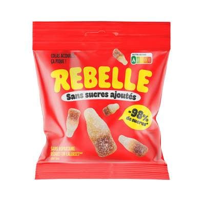Rebelle Bonbon Colas acidulés, 50g