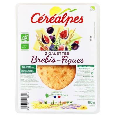 Céréalpes - Galettes Brebis - Figues Bio