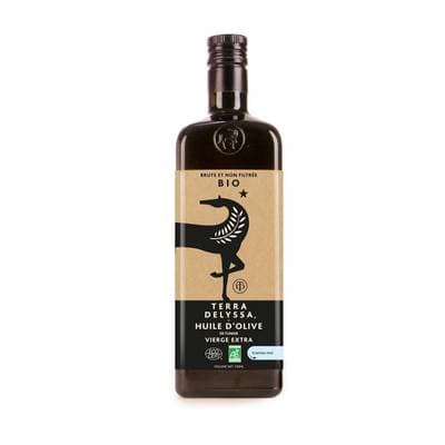 Terra Delyssa Huile d'Olive Vierge Extra bio non filtrée, 75cl
