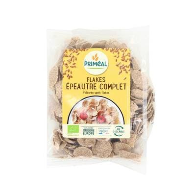 Priméal Flakes d'Epeautre Complet, bio, vegan, 200g