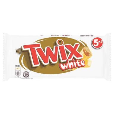Twix White barre chocolaté, 5x46g