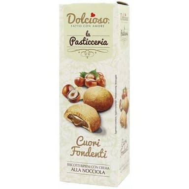 Dolcioso Biscuit fondenti noisettes - Coeur fondant de noisettes, 150g