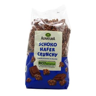 Alnatura Crunchy D'avoine et Chocolat Bio, 750g