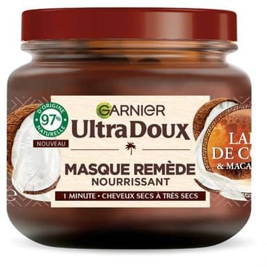 Garnier - Ultra Doux Masque Remède Lait de Coco & Macadamia, 340ml