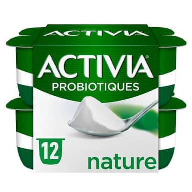 Activia Yaourt Nature Bifidus, 12x125g