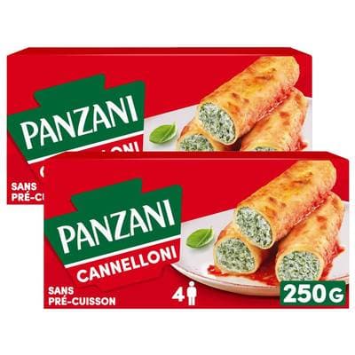 Panzani Cannelloni à Farcir, Lot de 2x250g