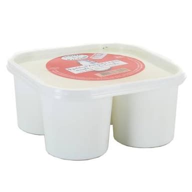 Ferme de Viltain Faisselle - Lait de vache pasteurisé, 4x100g