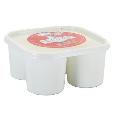 Ferme de Viltain Faisselle - Lait de vache pasteurisé, 4x100g