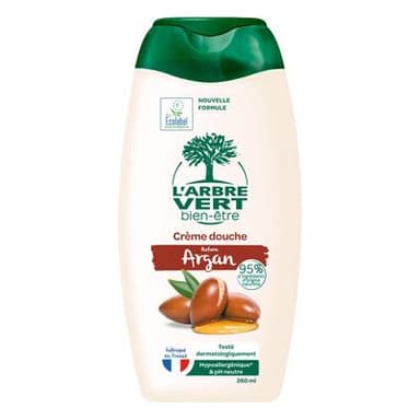 L'Arbre Vert Bien-Etre Crème Douche Argant, 260ml