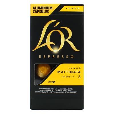 L'or Espresso - Café Lungo mattinata intensité 5