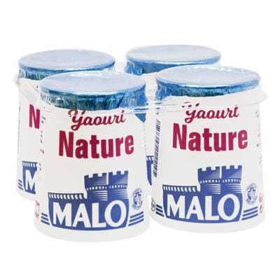 Malo Yaourts nature, 4x125g