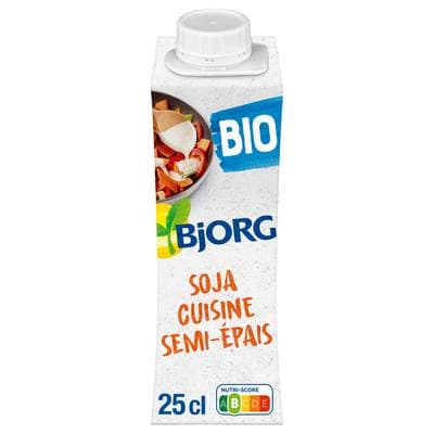 Bjorg Soja cuisine semi-épais bio, 25cl