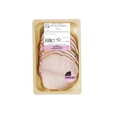 Le Choix du Charcutier Rôti Cuit Supérieur de Porc, 8 tranches  - 360g