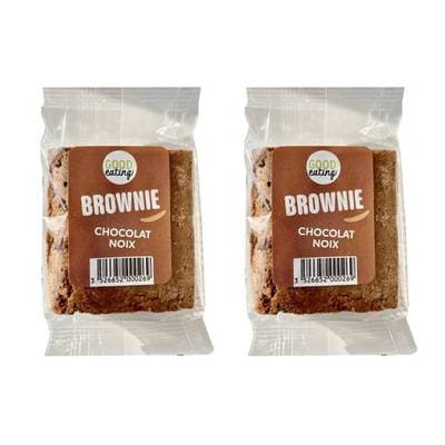 Good Eating Brownie Frais, Lot de 2x73g