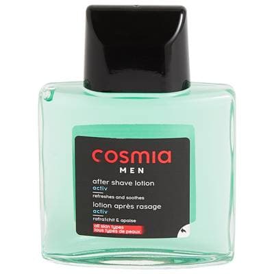 COSMIA MEN Lotion après-rasage rafraîchit et apaise tous types de peaux, 100ml