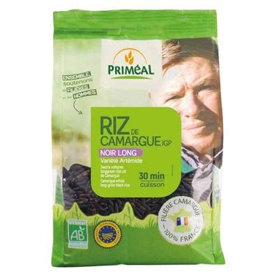 Priméal Riz de Camargue Noir IGP long complet bio, 250g