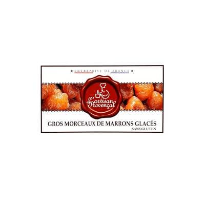 L'artisan Provençal Gros morceaux de Marrons glacés, 250g