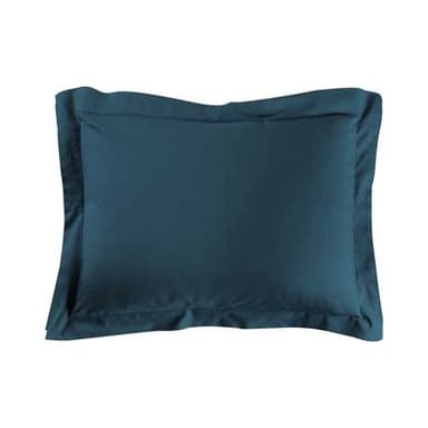 Douceur D Interieur Taie oreiller bleu bourdon, 50 x 70  cm