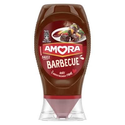 Amora Sauce Barbecue en flacon souple Squeeze Top Down, 285g