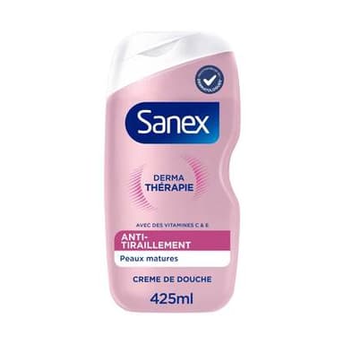 Sanex Crème douche Derma Thérapie Anti-Tiraillement, 425ml
