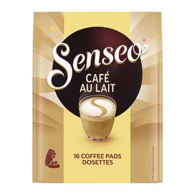 Senseo Dosettes Café au Lait, 16 dosettes