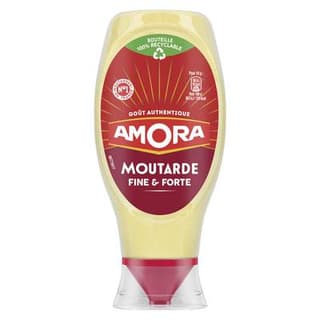 Amora Moutarde Fine et Forte Flacon, 460g