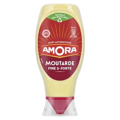 Amora Moutarde Fine et Forte Flacon, 460g