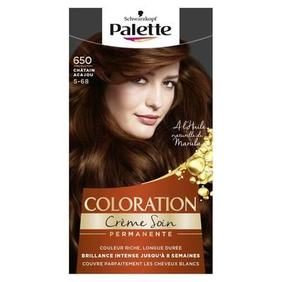 Palette - Coloration Permanente châtain acajou 650