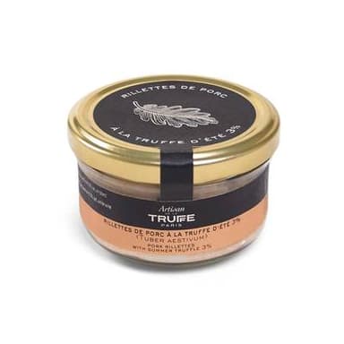 Artisan de la Truffe - Paris Rillettes de porc à la truffe, 125g