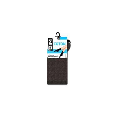 Dim Mi-chaussettes grises x2, Taille 39/42