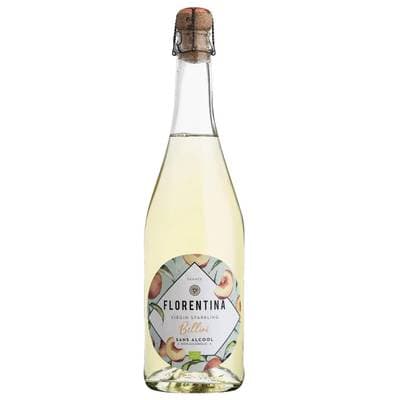 Florentina Bellini Effervescent pêche sans alcool Bio, 75cl