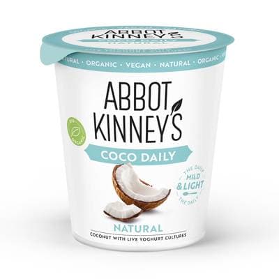 Abbot Kinney's Coco daily bio nature, dessert végétal, 350g