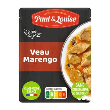 Paul & Louise - Envie du Jour Veau Marengo, 180g