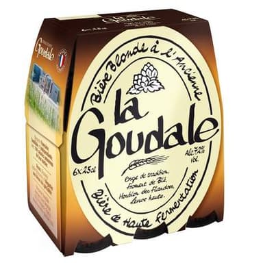 La Goudale Bière bonde 7.2°, 6x25cl