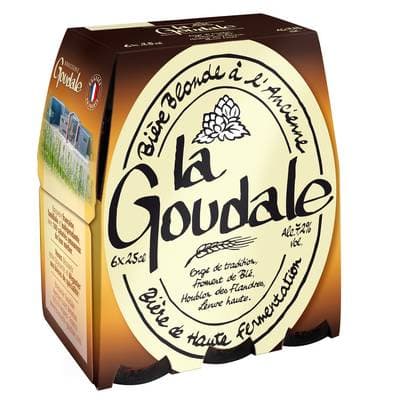 La Goudale Bière bonde 7.2°, 6x25cl