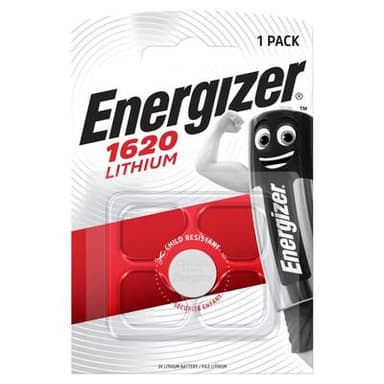 Energizer Pile bouton lithium CR1620 3V, 1  pile