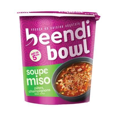 Beendhi Bowl Soupe miso bio pâte champignon, 30g