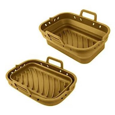 Point virgule Moule airfryer pliable en silicone Cumin, 20x10x9 cm