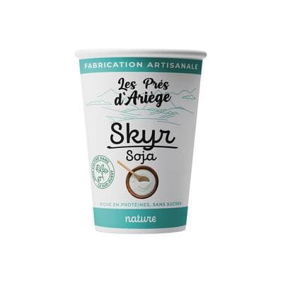 Les Prés d'Ariège Skyr Soja Nature Bio, 400g