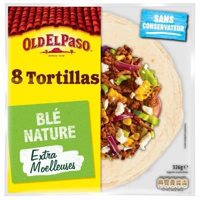 Old el Paso - 8 galettes tortillas de blé nature