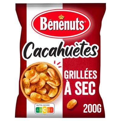 Benenuts Cacahuètes grillées à sec, 200g