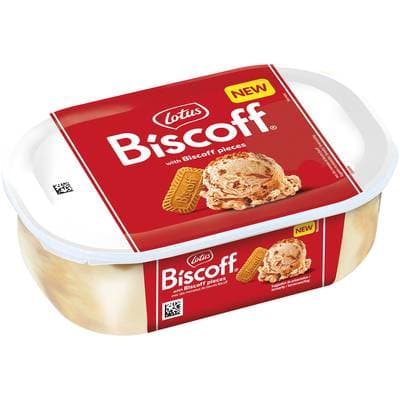 Lotus Biscoff Bac Crème glacée Caramel 519g, 519g
