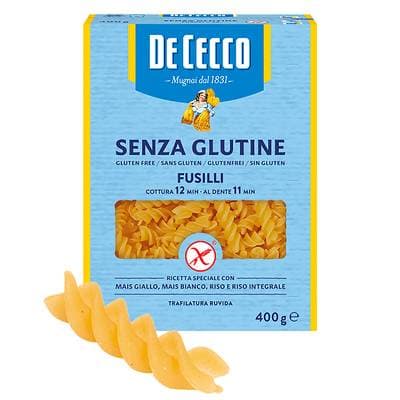 De Cecco Pâtes Fusilli sans gluten N°34 Premium, 400g