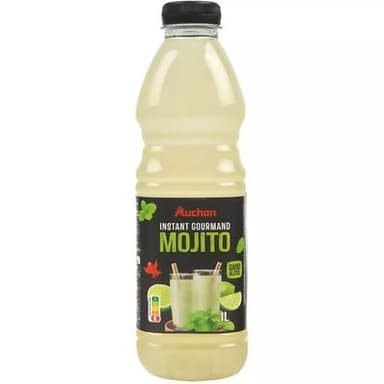 Auchan Boisson au jus de fruit goût Mojito, 1L