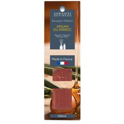 Ambiances Devineau Bouquet Argan du Maroc + recharge, 100ml