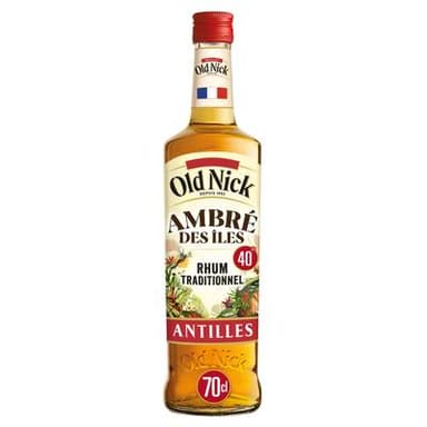 Old Nick Rhum Ambré des iles 40°, 70cl